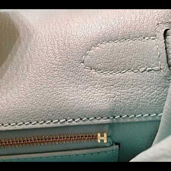 Hermes Birkin Bleu Atoll Receipt, Authenticated π - Picture 6 of 8